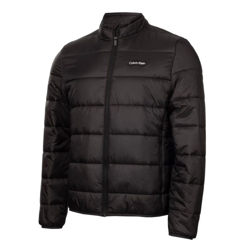 Calvin Klein Mens Performance Lightweight Puffer Jacket / Black